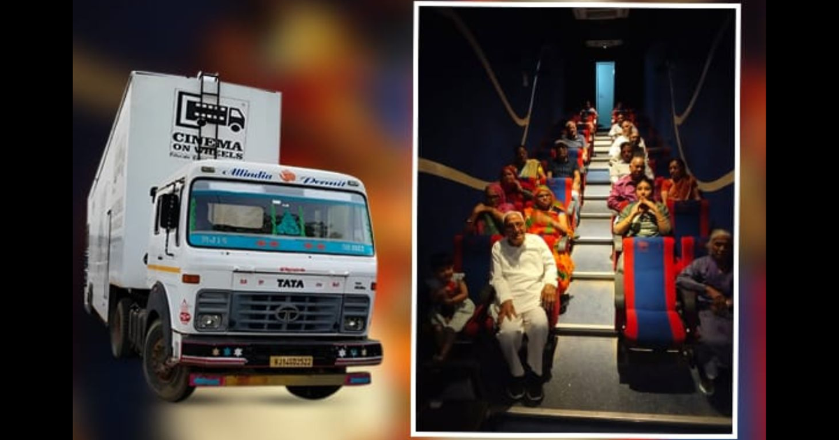 Vridhcare, Cinema on Wheels bringing joy to the elderly living in old-age homes